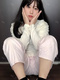 オナパン付き♡3年愛用の淡いピンクのデニム
