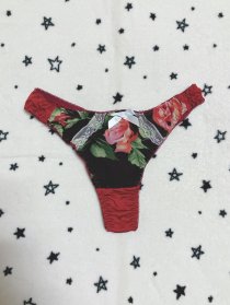 ♡１日着用♡赤Tバック
