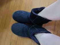 使用感たっぷりブーツ